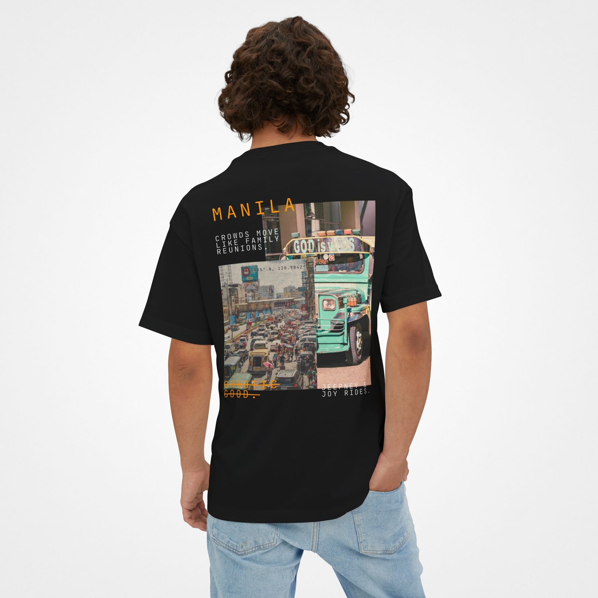 Chaotic Good – Manila Oversized Boxy T-Shirt Moodwear