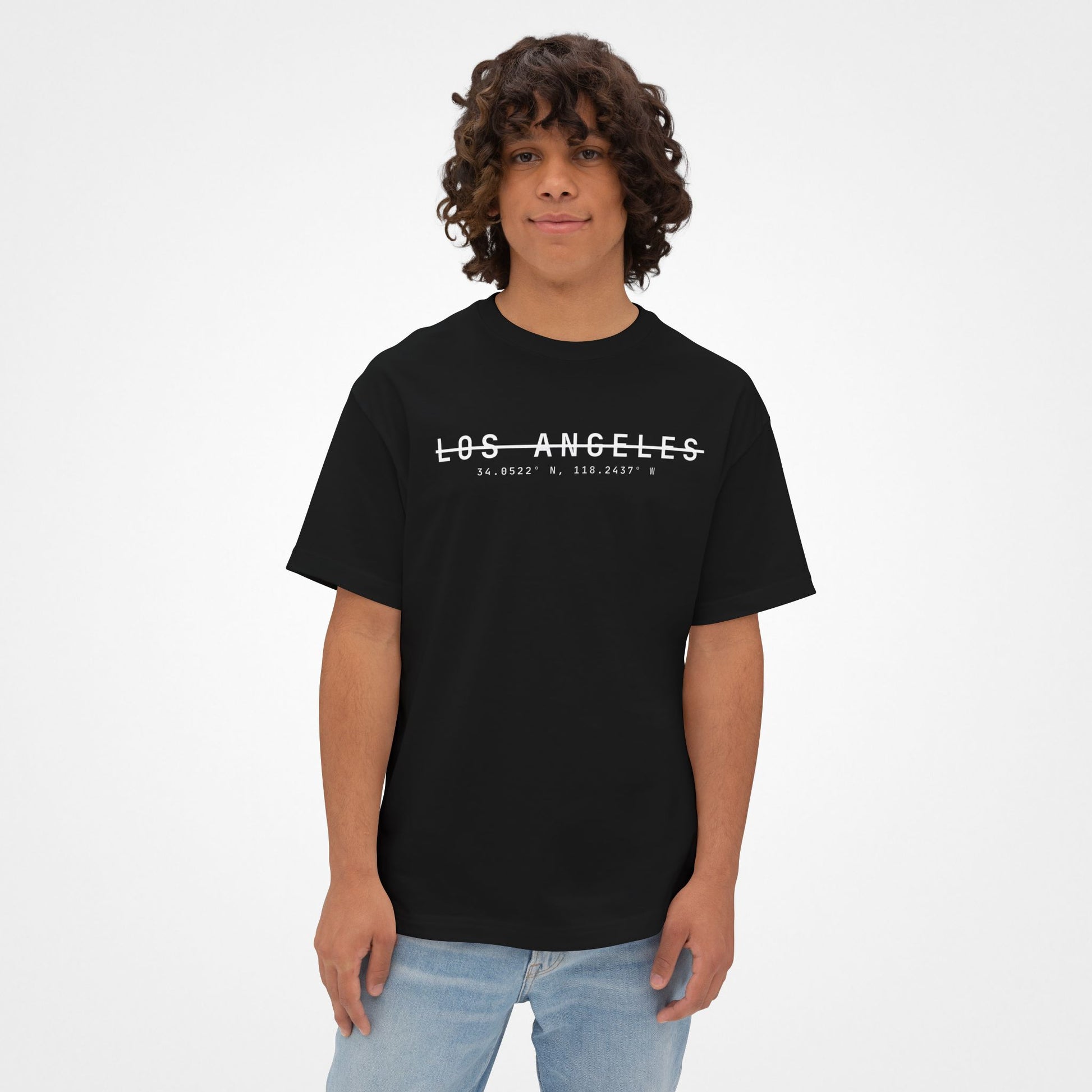 Stay Gold – Los Angeles Oversized Boxy T-Shirt Moodwear