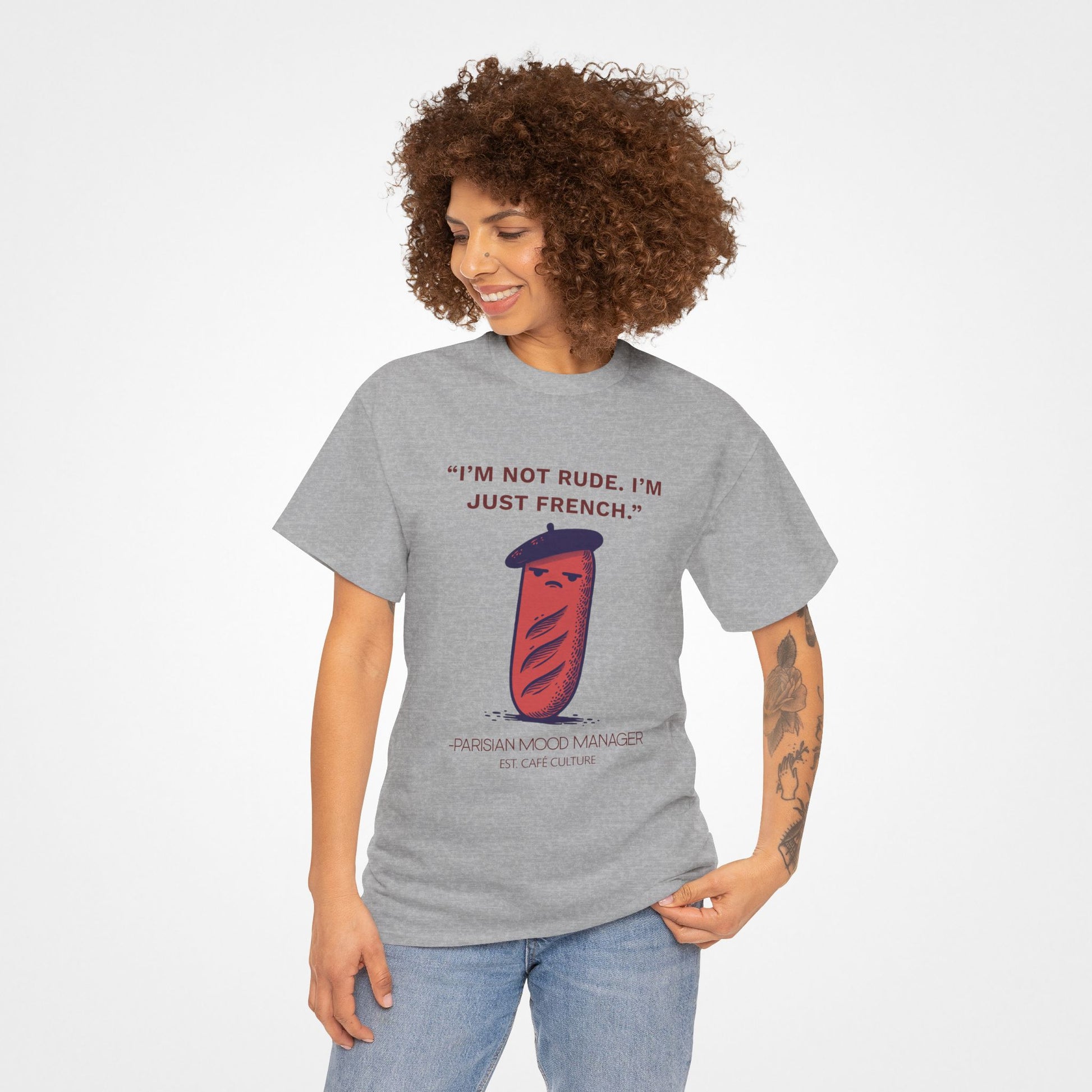 “I’m French.” - Heavy Cotton T-Shirt