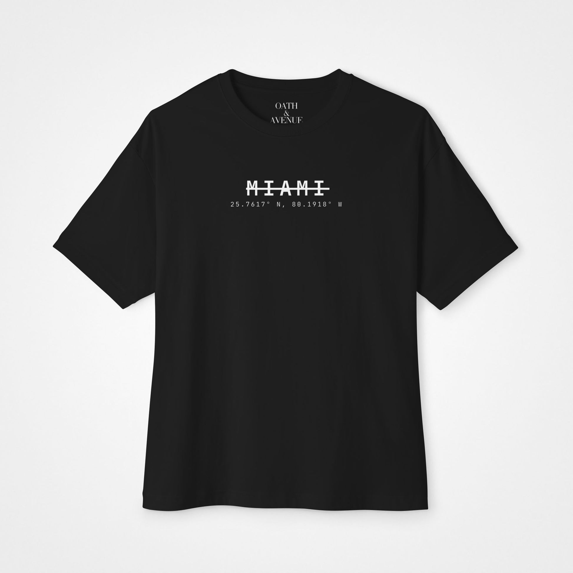 Stay Lit – Miami Oversized Boxy T-Shirt Moodwear