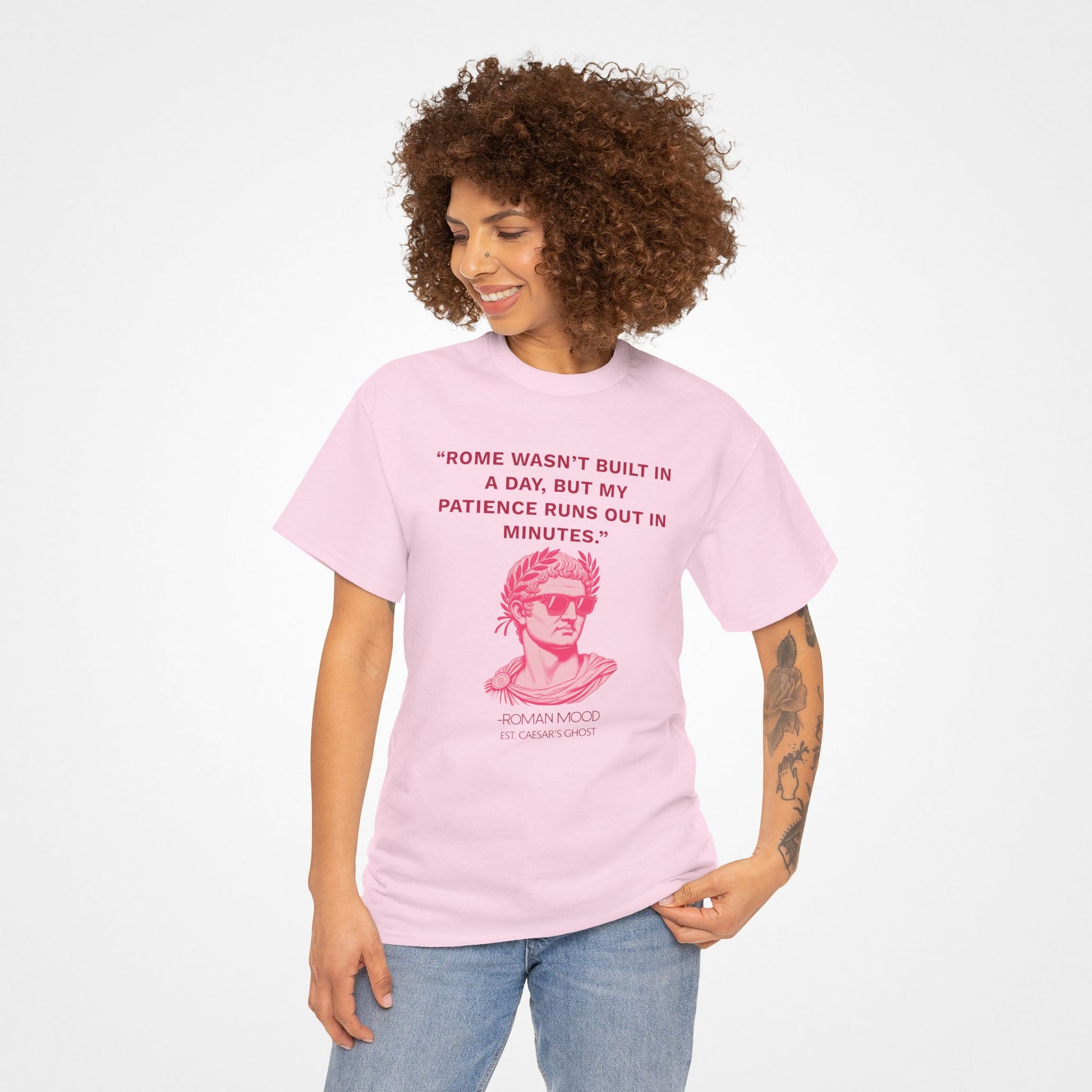 “Rome Wasn’t Built in a Day” - Heavy Cotton T-Shirt