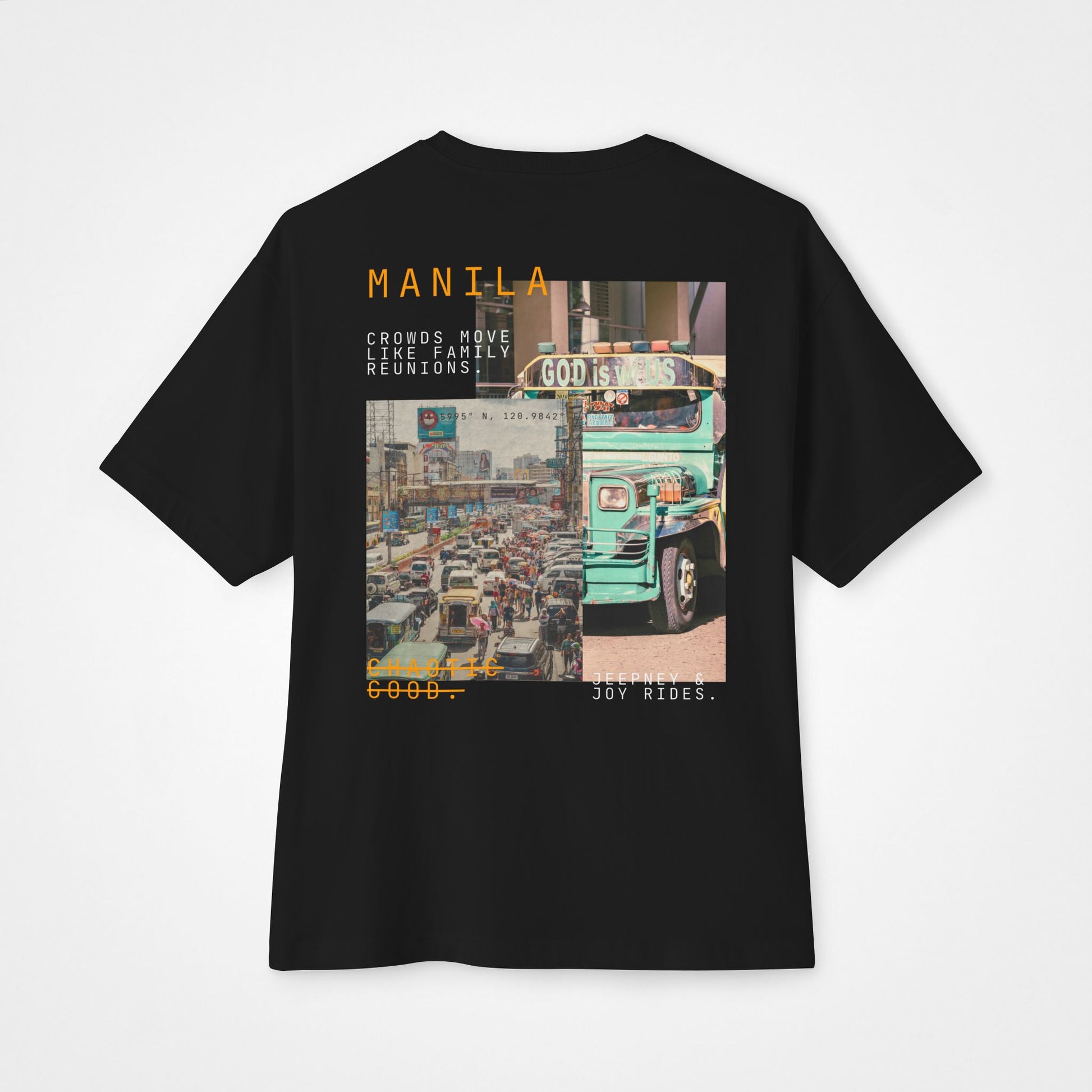 Chaotic Good – Manila Oversized Boxy T-Shirt Moodwear